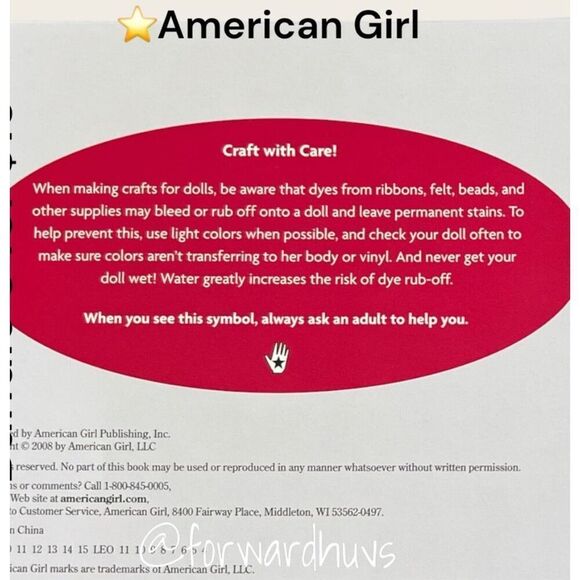 Bundle Sale 3 for $15 | American Girl “Fun With Your Doll” Activity Book - Picture 8 of 10
